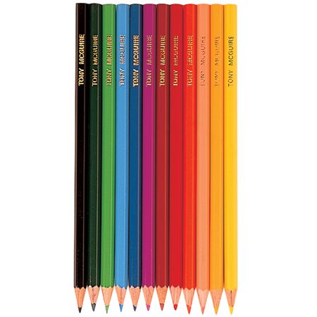 Picture of 12 Personalised Colouring Pencils
