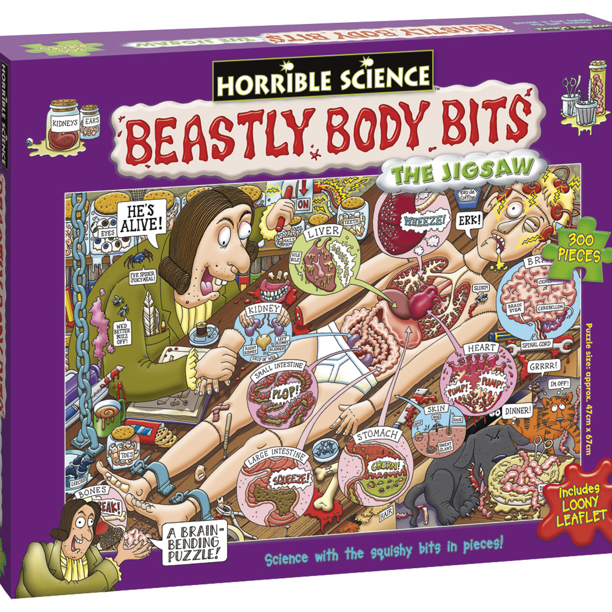 Beastly Body Bits Puzzle Galt Jigsaws Mulberry Bush