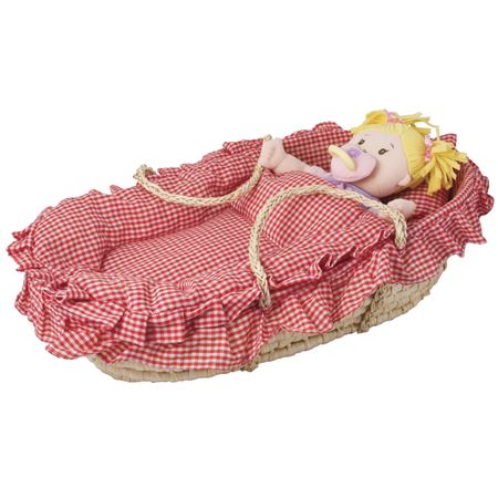 Picture of Dolls Carry Cot Moses Basket and Bedding