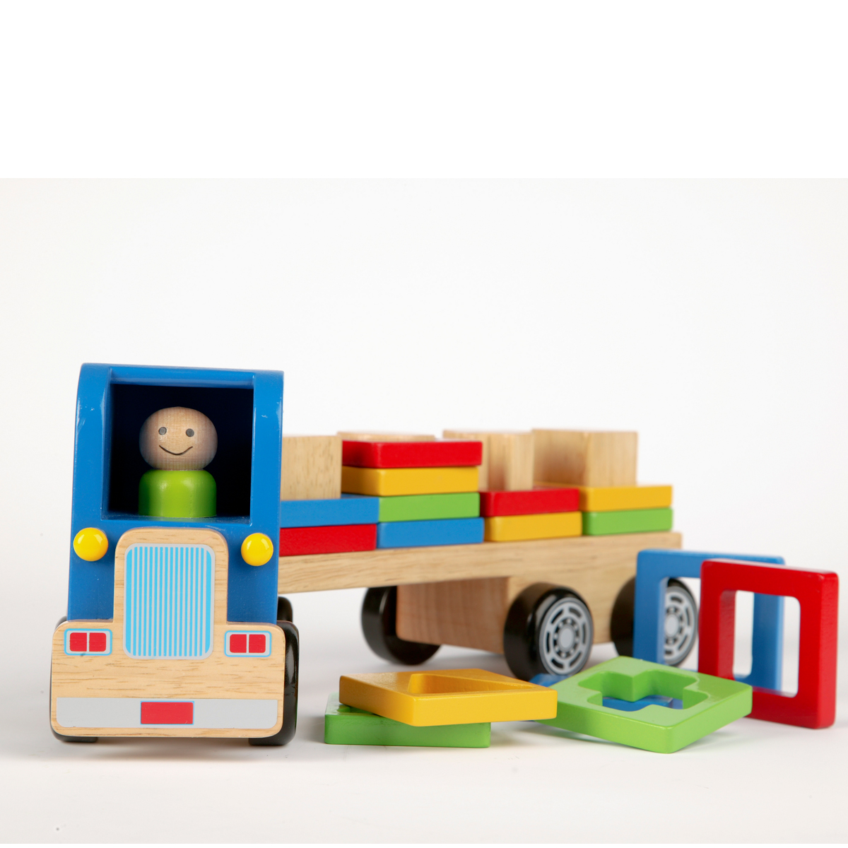 Wooden Lorry Shape Sorter Tidlo Toys & Games