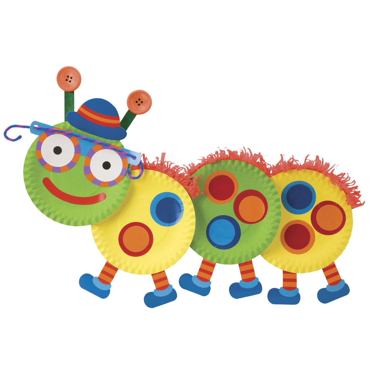 Paper Plate Bugs Alex Make & Do Mulberry Bush