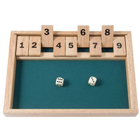 Shut the Box Game | Bigjigs (BJ150) | Traditional Games