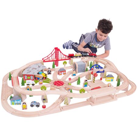 bigjigs train track