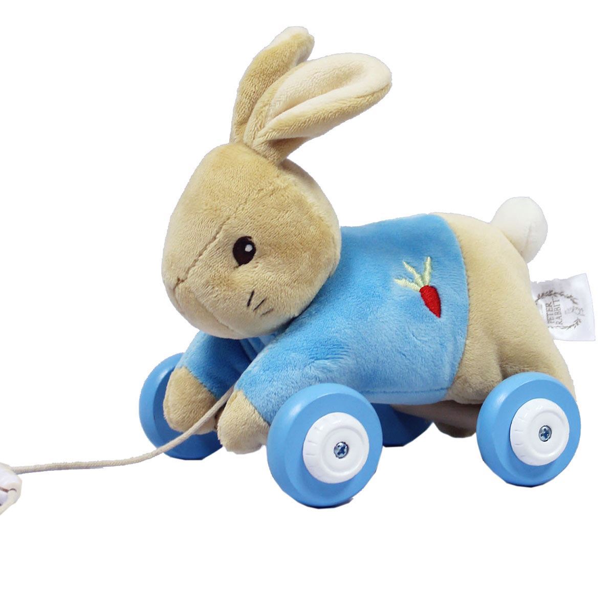 Peter Rabbit Personalised Pull Along Toy from Mulberry Bush