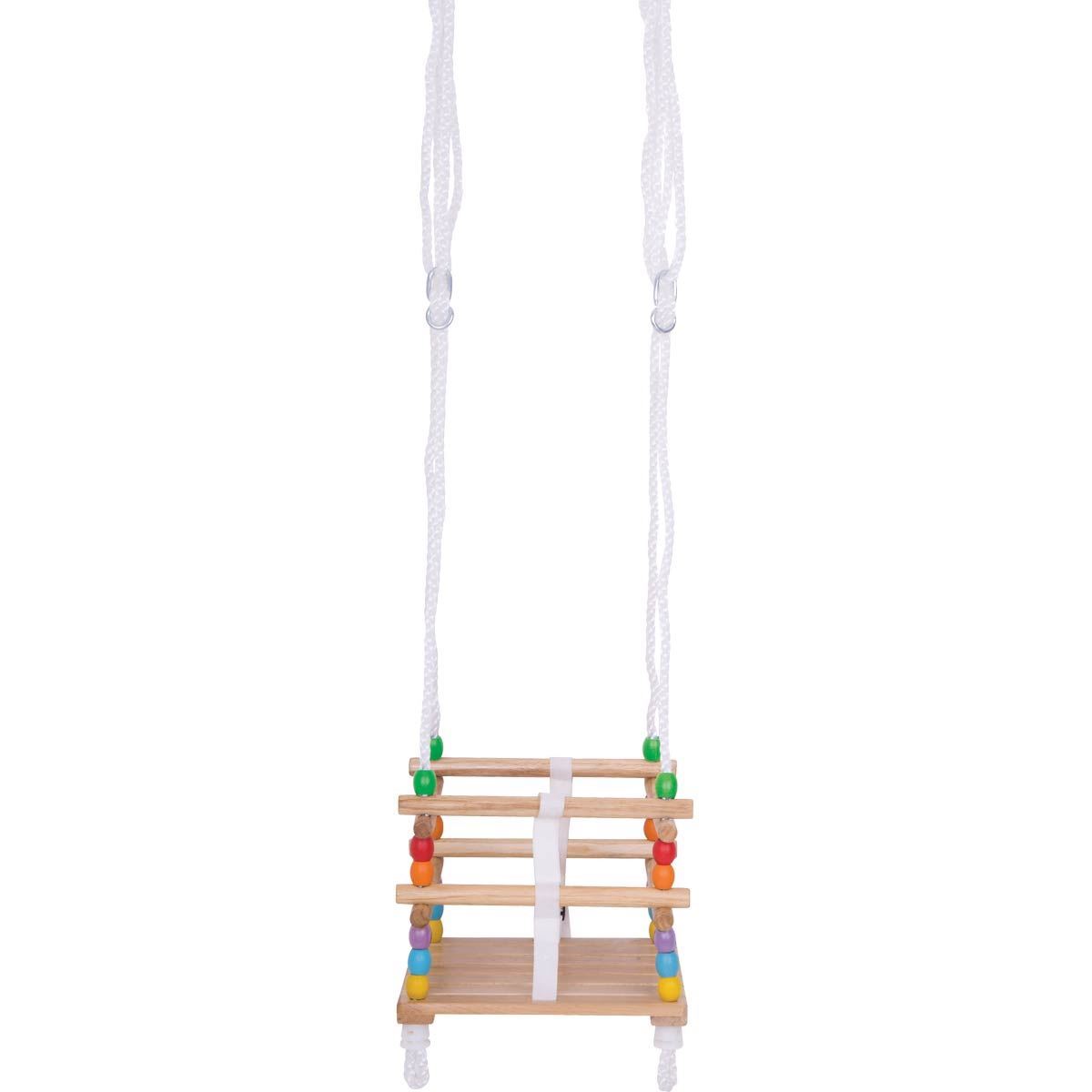 Wooden Toddler Cradle Swing Bigjigs (BJ771)