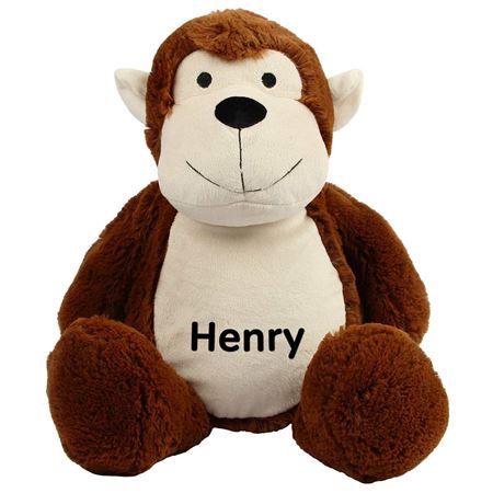 Picture of Personalised Monkey Soft Toy