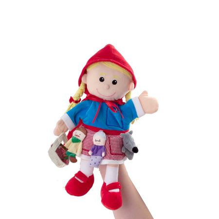 Picture of Red Riding Hood Hand & Finger Puppet Set
