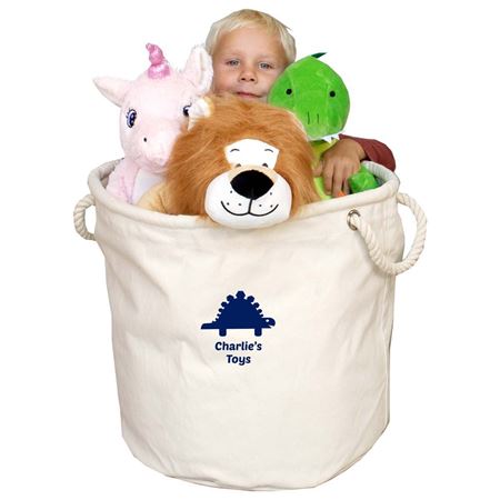 Picture of Personalised Canvas Toy Storage Bag