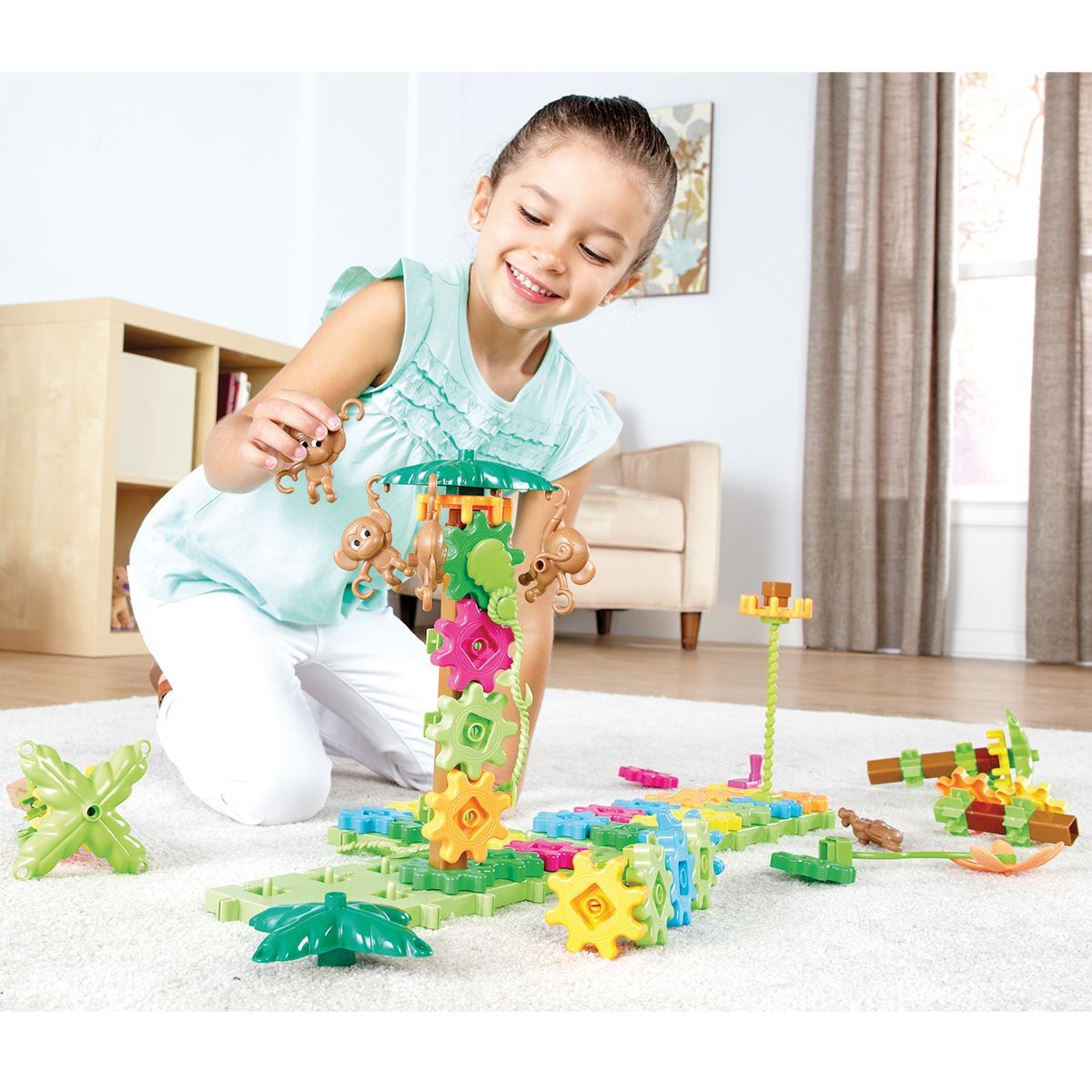 Moving Monkeys Gears Building set Learning Resources