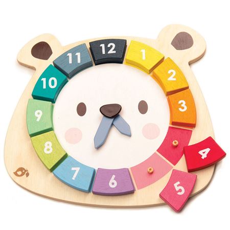 Picture of Bear Clock Colours