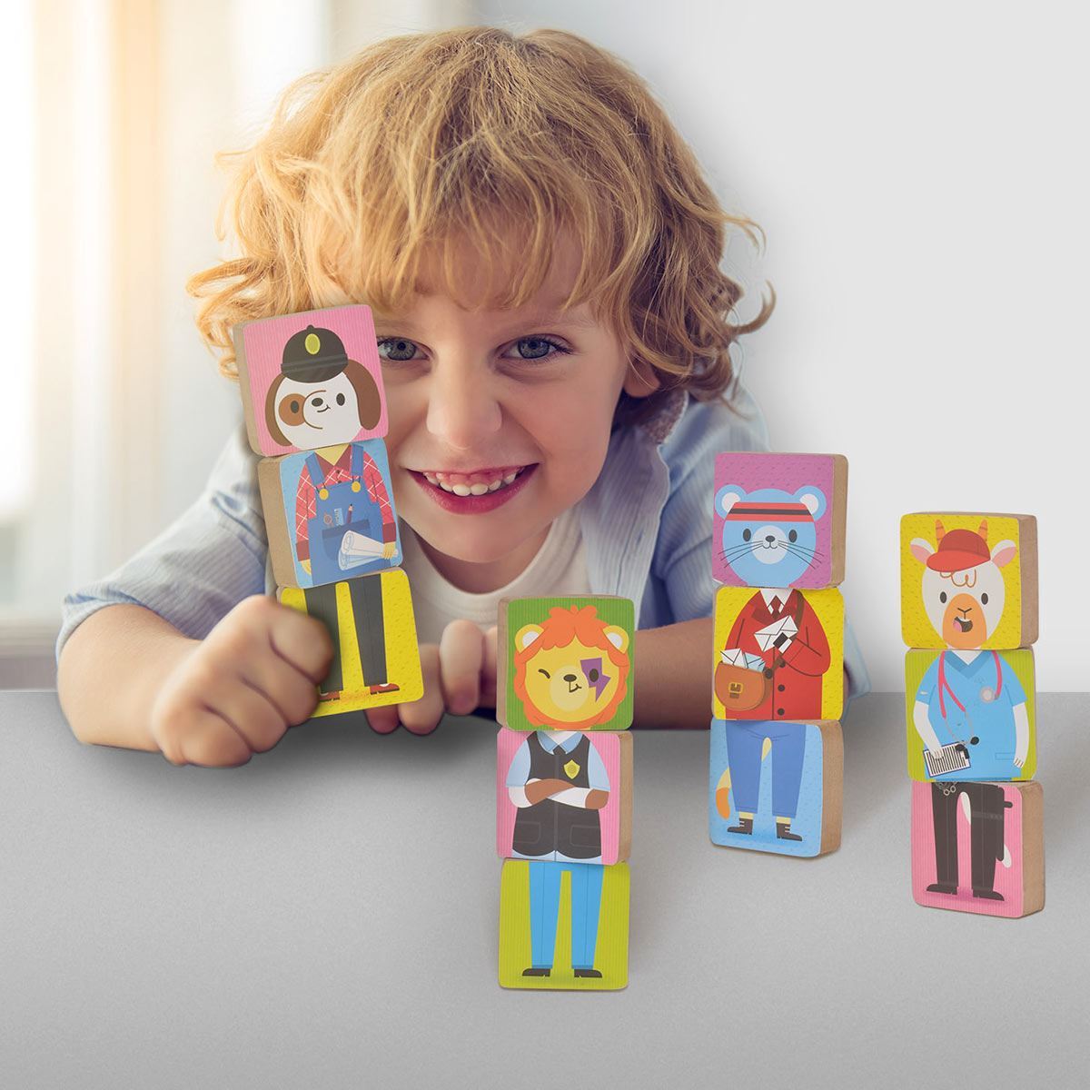 Mix'n'Match Animals at Work Fiesta Crafts