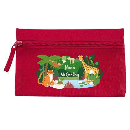 Picture of Jungle Personalised Pencil Case