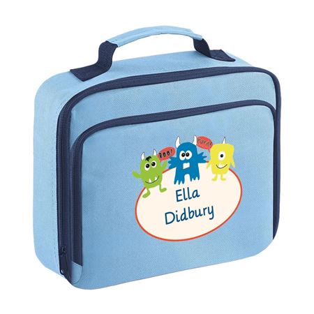Picture of Little Monsters Personalised Lunch Bag