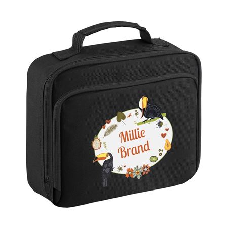 Picture of Toucans Personalised Lunch Bag