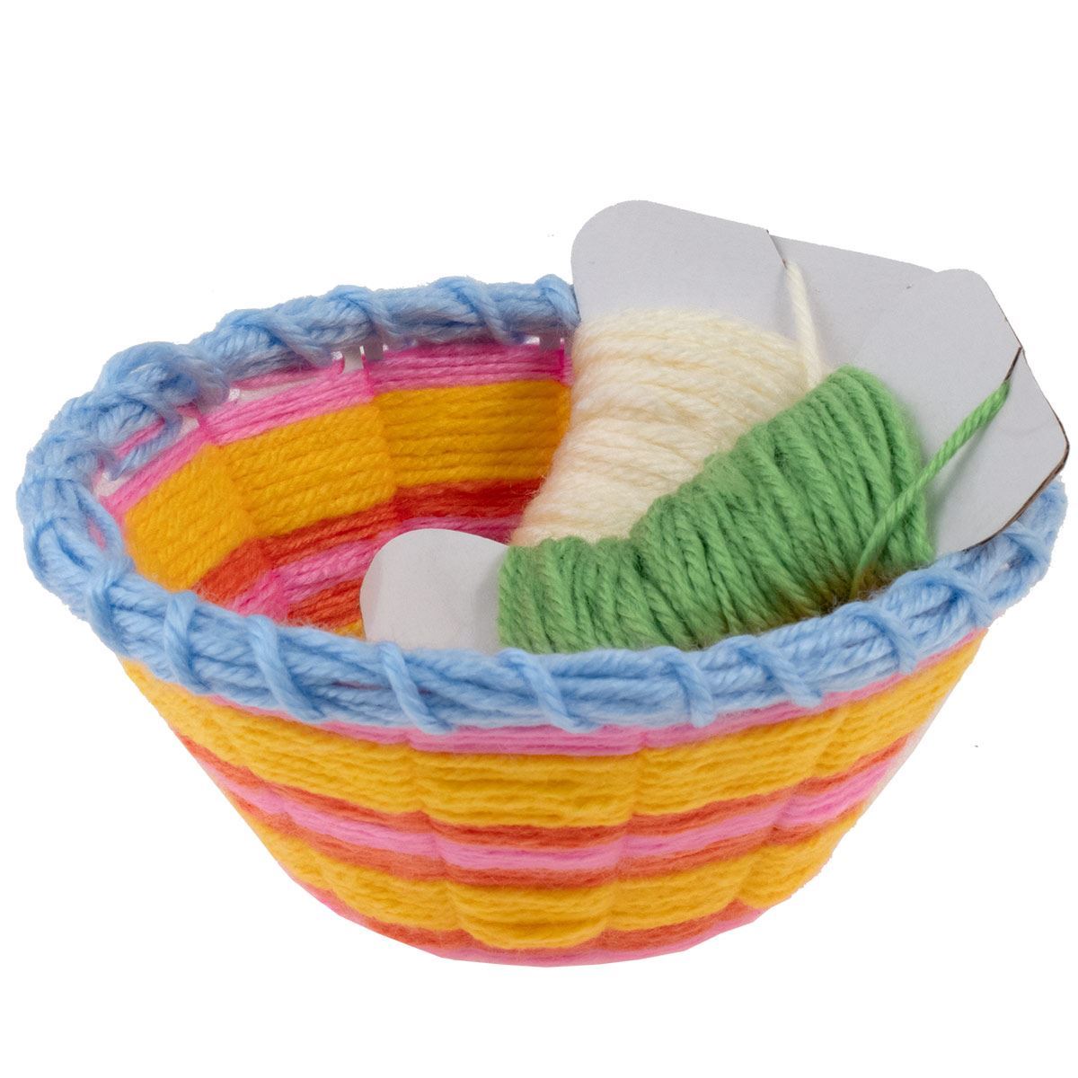 Yarn Basket Weaving Art M Sew Knit Weave