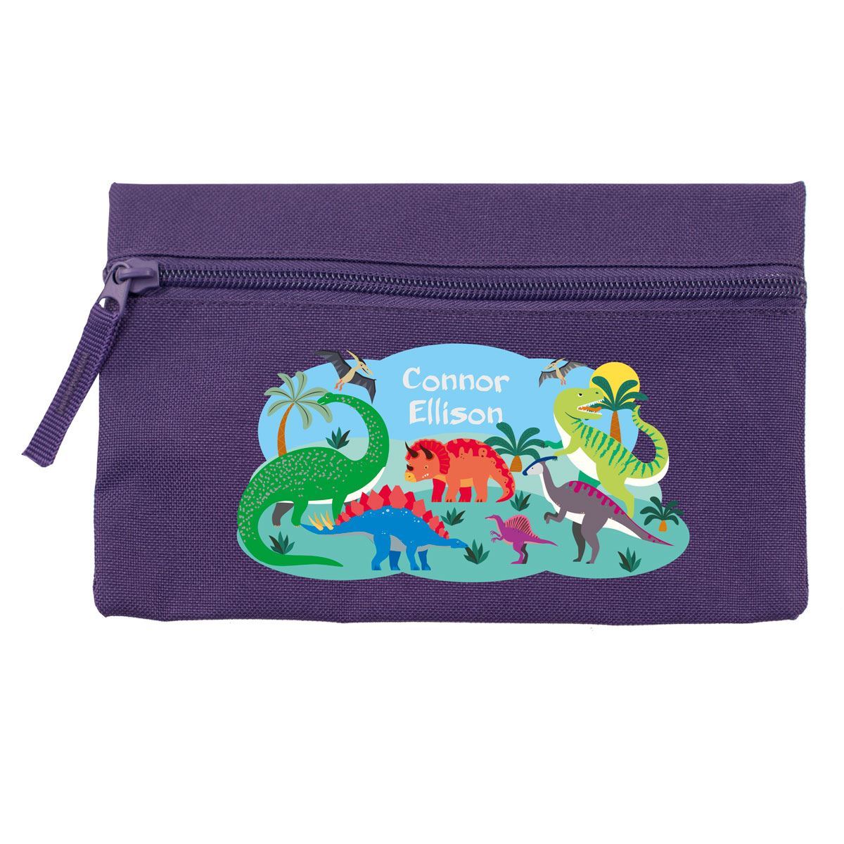 Dinosaurs Personalised Pencil Case Personalised Pencil Tins & Cases