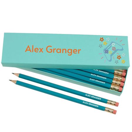 Picture of Box of 12 Named HB Pencils - Gaming