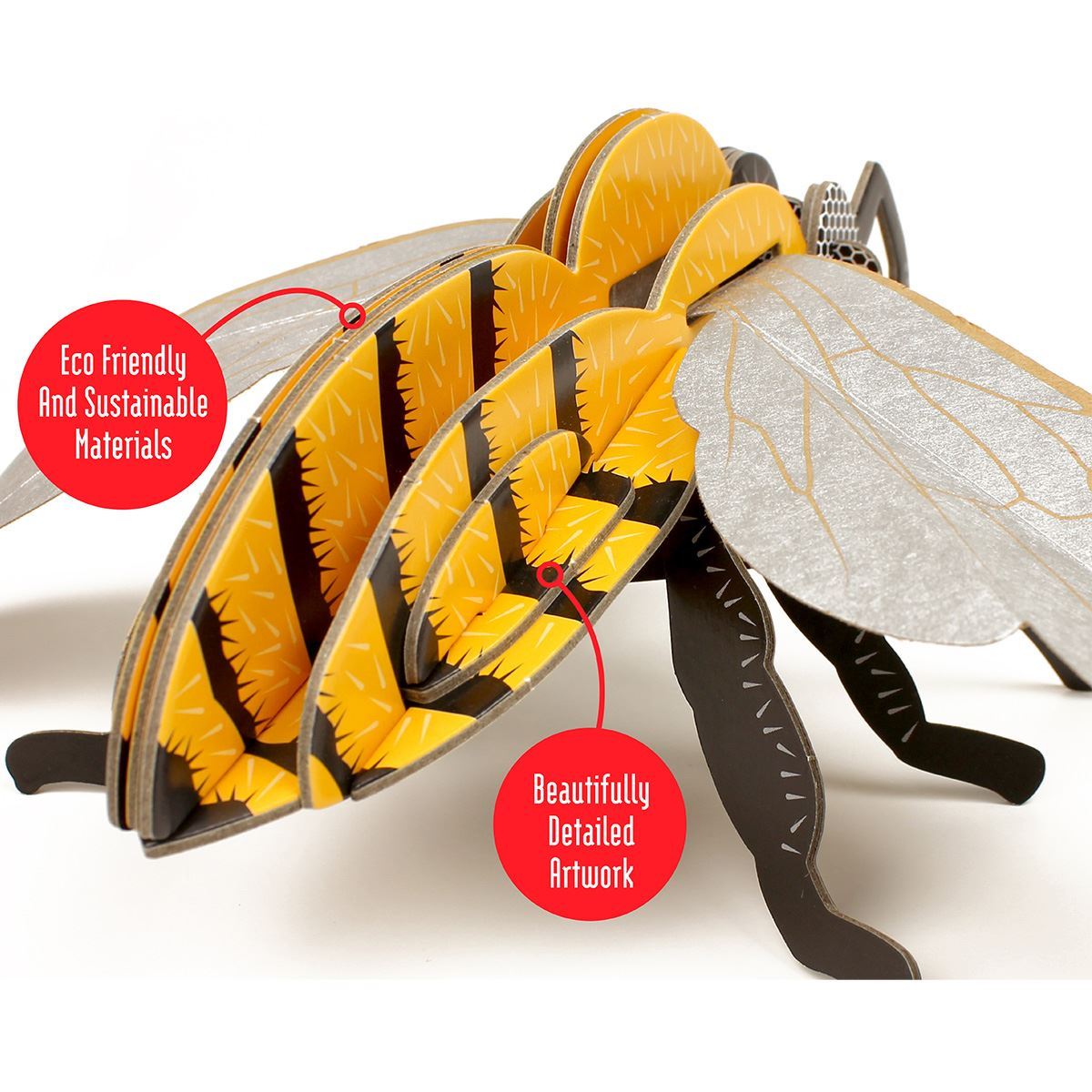 Build Your Own Honey Bee Kit | Paper Engine | Make & Do