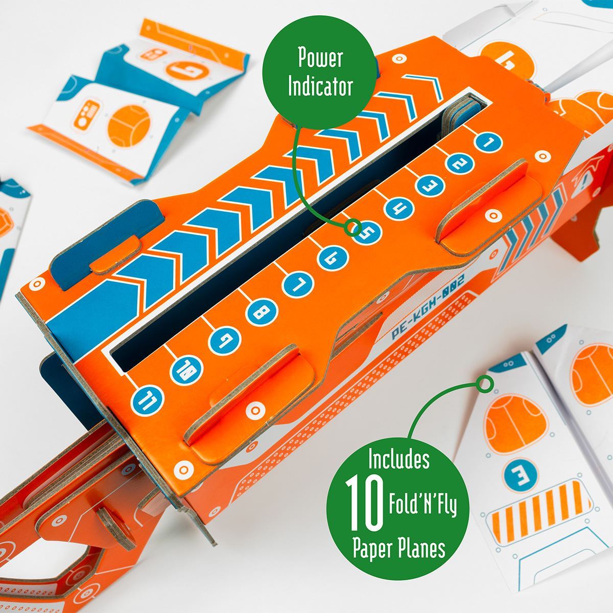 Build Your Own Plane Launcher Kit Paper Engine Make & Do