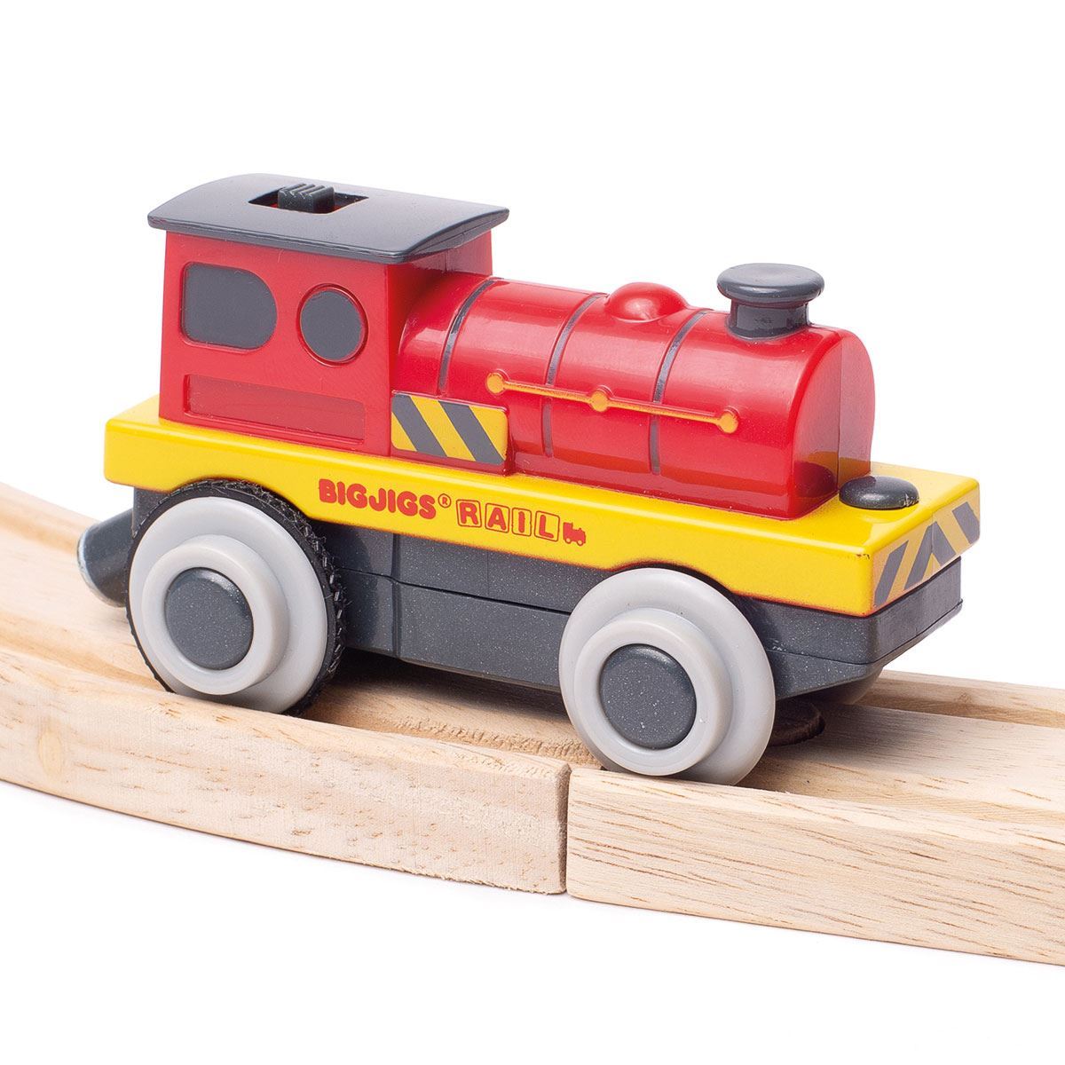 Mighty Red Loco (Battery Operated Train) | Bigjigs Rail (BJT309)